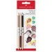 Povedal si: Faber-Castell: Children of the World sada farebných ceruziek v odtieňoch pokožky, 3 kusy