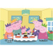 Prasiatko Peppa 2×20-dielne Supercolor puzzle - Clementoni
