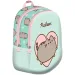 Pusheen mentolový batoh pre škôlkarov 28x23x13 cm