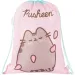 Pusheen ružový športový vak, taška na šport 34x43 cm