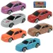 QHT Car Collection: Kovové pretekárske auto sada v rôznych variantoch 1ks 1/64