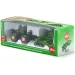SIKU John Deere Amazone Centaur traktor a brána 1/87