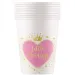 Sada papierových pohárov Little Princess 8 ks 200 ml