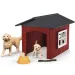 Schleich Farm World – Psia búda so zlatými retrievrami hracia súprava (42722)