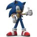 Sonic postavička s ježkom 10cm - Comansi