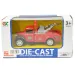 Speed Racer: Požiarny kamión s kolesami viacerých typov 7cm 1ks