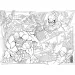 Spider-Man 2 v 1 maxi 150-dielne puzzle a omaľovánka 70x50 cm - Lisciani