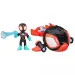 Spidey a jeho úžasní priatelia: Figúrky Waterwebs a meniacie farbu vozidlá - Spin Dolphin - Hasbro