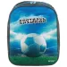 Spirit: Futbalový šampión 3D futbalový motív zaoblený škôlkarský batoh 30x25x12cm