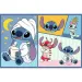 Stitch a priatelia 2x70 ks puzzle - Trefl