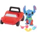 Stitch hračka s autom