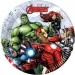 Súprava papierových tanierov Avengers 8 ks, 20 cm