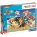 Tlapková patrola: Maxi Super Color Puzzle 60 dielikov - Clementoni
