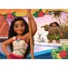 Vaiana 2 dobrodružstvá na mori 2 v 1 48-dielne Eco mini puzzle a omaľovánka 35x25 cm - Lisciani