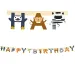 Veselý zvierací party banner