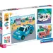Záchranné vozidlá 3x48 ks Supercolor puzzle - Clementoni