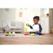 ABC farebná kruhová pyramída 25cm - Simba Toys