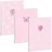 Ars Una: Soft Touch Pink Spring zošit s bodkami a extra sponami A/4