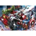 Avengeri 2 v 1, 108-dielne puzzle a omaľovánka 50x35 cm – Lisciani