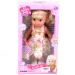 Bábika s blond vlasmi v letných šatách 26cm