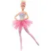 Barbie®: Ligotavá dúhová balerína s blond vlasmi a svetlom - Mattel