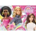 Barbie najlepšie kamarátky 108-dielne trblietavé puzzle 50x35 cm - Lisciani