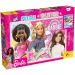 Barbie najlepšie kamarátky 108-dielne trblietavé puzzle 50x35 cm - Lisciani