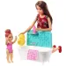 Barbie: Skipper fürdető bébiszitter játékszett - Mattel