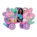 Barbie Supercolor 104-dielne puzzle v tvare kolieskovej korčule - Clementoni
