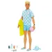 Barbie The Movie: Bábika Ken Beach s plážovým vybavením - Mattel