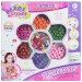 Beads Series: Set na výrobu šperkov 300+ farebných bodkovaných perál