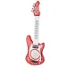 Červená elektrická gitara 66cm