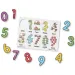 Číslice drevená skladačka s úchytkami - Melissa &amp; Doug