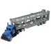 City Truck: Modrý kamión na prepravu áut 22 cm