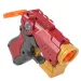 Cool Soft Bullet Gun: Malá zbraň so špongiovými nábojmi v červenej farbe 14 cm