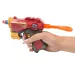 Cool Soft Bullet Gun: Malá zbraň so špongiovými nábojmi v červenej farbe 14 cm