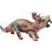 Dino World: Vinylová figúrka dinosaura Styracosaurusa so zvukom a bavlnenou výplňou 35cm