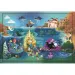 Disney: Malá morská víla - Mapa puzzle 1000ks - Clementoni