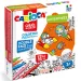 Dobrodružstvá obojstranné puzzle na vymaľovanie s 12 fixkami - Carioca