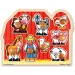 Drevená formová skladačka s úchytkou - Melissa &amp; Doug