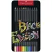 Faber-Castell: Black Edition 12 dielny set farebných ceruziek v kovovej krabičke
