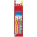Faber-Castell: GRIP Jumbo set farebných neónových ceruziek - 5 ks