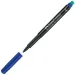 Faber-Castell: Multimark permanentný marker M 1mm modrý