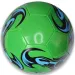 Farebná futbalová lopta z umelej kože v rôznych variantoch 22cm