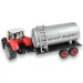 Farm Truck Series: Červený alebo zelený traktor s nádržou na vodu 46cm