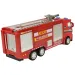 Fire Rescue: Hasičské auto so zotrvačníkom, svetlom a zvukom vo viacerých verziách 19cm 1ks