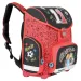 Football čierno-červená ergonomická školská taška, batoh 36x27x14cm - Bambino