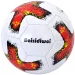 Futbalová lopta s umelej kože s krížovým vzorom 23 cm