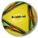 Futbalová lopta z umelej kože v neónových farbách 23cm