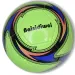 Futbalová lopta z umelej kože v neónových farbách 23cm